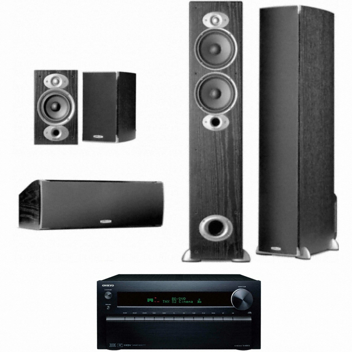 폴크오디오 RTI A5 5.0채널 + 온쿄 AV리시버 (TX-NR818)