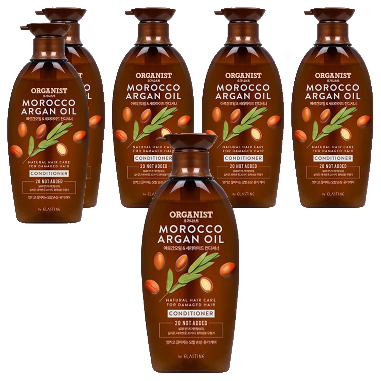 오가니스트 모로코 아르간오일 앤 세라마이드 컨디셔너 500ml (6개)_이미지
