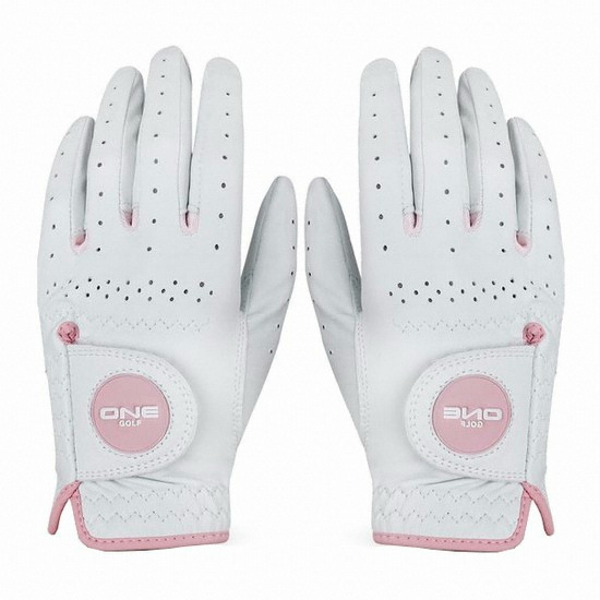 방수양피 여성용 골프장갑 양손