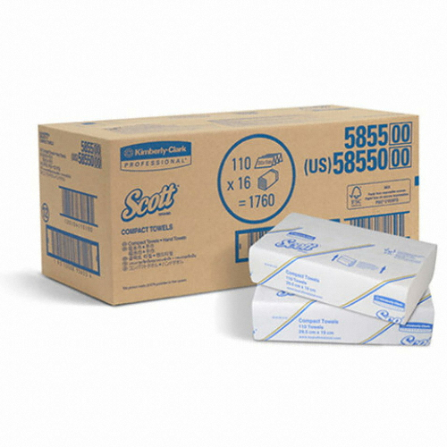 스카트 콤팩트 핸드타월 (1,760매)_이미지