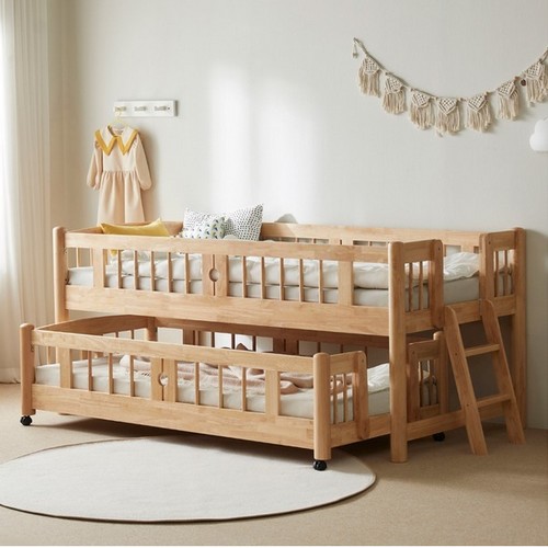 601 원목 슬라이딩 2단침대 MS+S