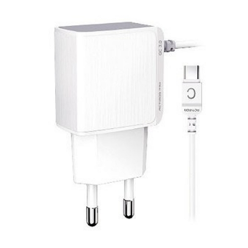 액티몬  C타입 일체형 충전기 MON-T1-QC-300