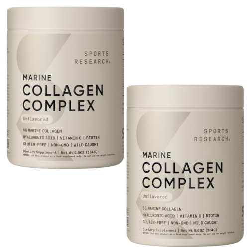 스포츠리서치 해양 콜라겐 복합체 무맛 164g (2개)