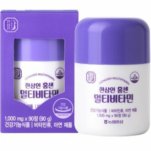 농협홍삼 한삼인 홍센 멀티비타민 90정 (1개)