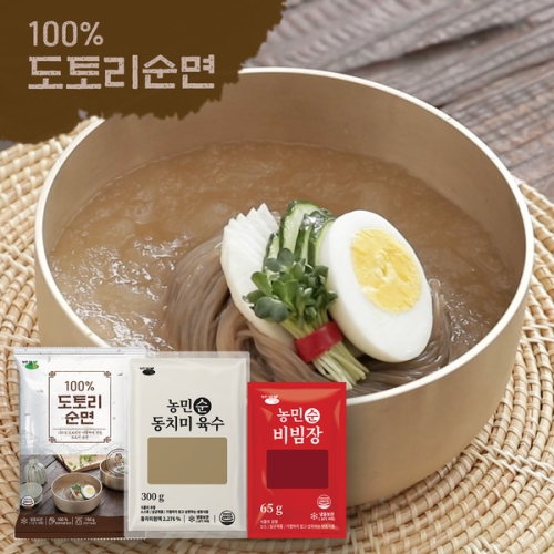 농민식품 김영근 명인의 100%도토리면 12팩