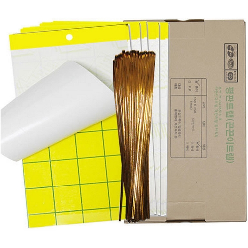 [불명] 평판트랩(끈끈이트랩) 양면 15x25 (50개)