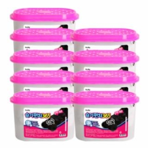 산도깨비 지라이프 습기 펀치 365 참숯 제습제 9개