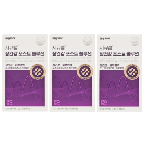 일동제약 지큐랩 장건강 포스트 솔루션 30포 (3개)_이미지