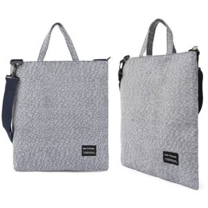 IEJ 에코크로스백 남녀 학생 직장인 보조가방 토드백