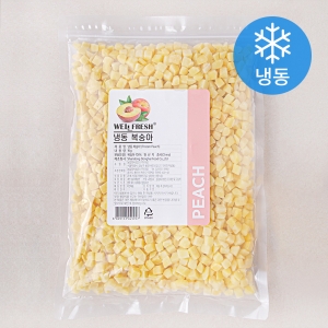 복숭아 냉동 1kg 1개