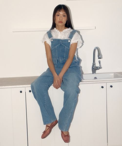 테일즈 CELITAILS POCKET DENIM OVERALL_BLUE CE2512OP001MBL 374230