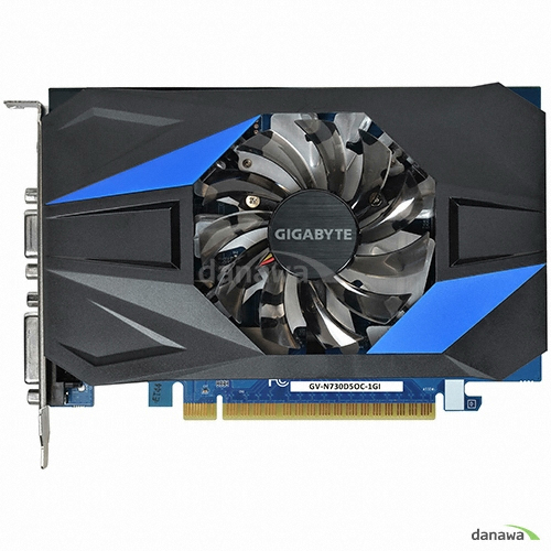 GIGABYTE 지포스 GT730 UD2 D5 1GB 블랙펄