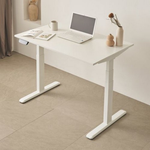 동서가구 마임 간편 높이조절 듀얼모터 일자형 모션 스탠딩 책상 (1500x750)_이미지