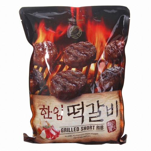 이마트 노브랜드 한입 떡갈비 직화불맛 740g (2개)_이미지
