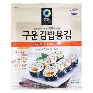 대상 청정원 구운 김밥용김 20g (1개)_이미지