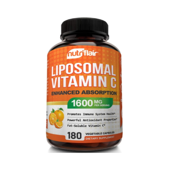 뉴트리플레어 리포조말 리포좀 비타민C 1600mg 180캡슐 (6개)_이미지