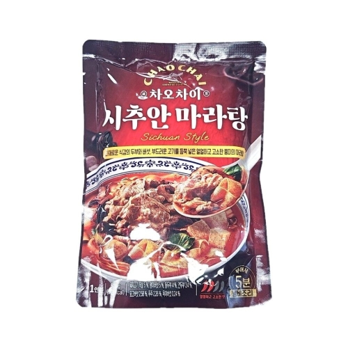 샘표식품 샘표 차오차이 시추안 마라탕 500g (8개)