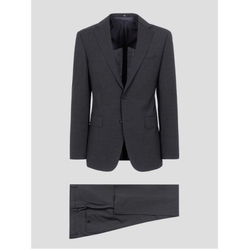 갤럭시 GX BLACK 울 스트래치 솔리드 슬림핏 수트 세트 그레이 PS001346393