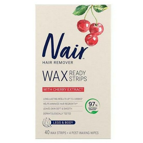 Nair 바디 제모 왁스 스트립 40매 (1개)_이미지