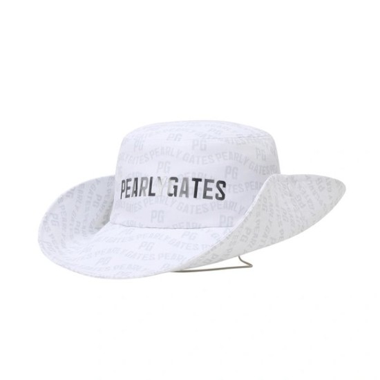 파리게이츠 스냅 투웨이 로고 버킷햇 511F2CP049_WH