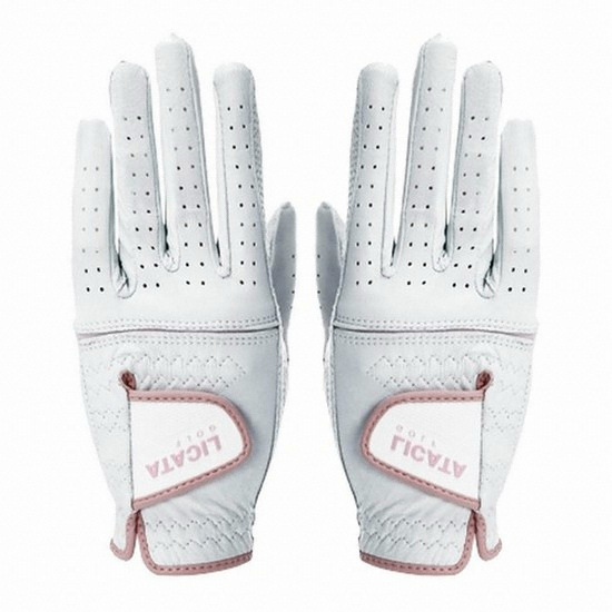 리카타 프리미엄 올양피 여성용 골프장갑 양손 (4개)