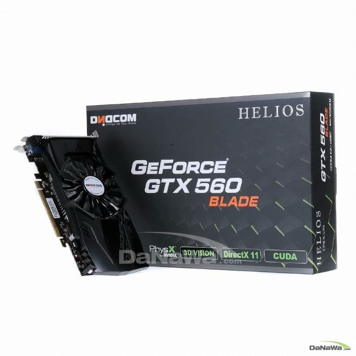 ��ص��� HELIOS ������ GTX560 BLADE D5 1GB