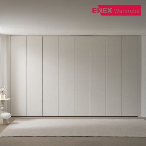에넥스 클로스 무몰딩 푸시도어 붙박이장 실속형 (360cm)_이미지