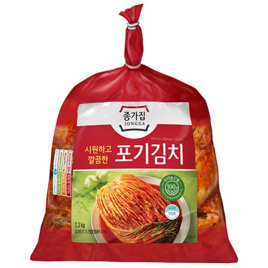 대상 종가 포기김치 2.3kg이미지입니다. 누르면 해당 게시물로 새창이동합니다.