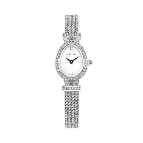 제이에스티나 여성 TIARA DIA STILLA 메탈시계_JWT1ME6BS605WHWH0_이미지