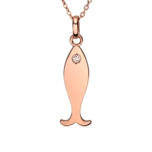 KT알파 쇼핑 온라인 14K 물결꼬리 물고기 체인 목걸이 NPN40098 일상이 알파가 되다 KT알파 쇼핑