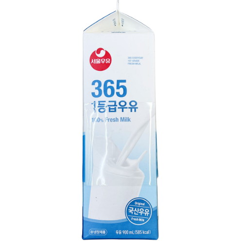  서울우유 365 1등급우유 900ml [4개]