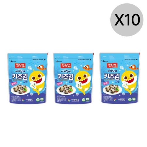 광천김 핑크퐁 키즈김 김자반 40g (30개)_이미지
