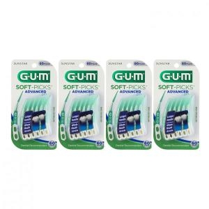 GUM 소프트픽 어드밴스드 60p (4개)