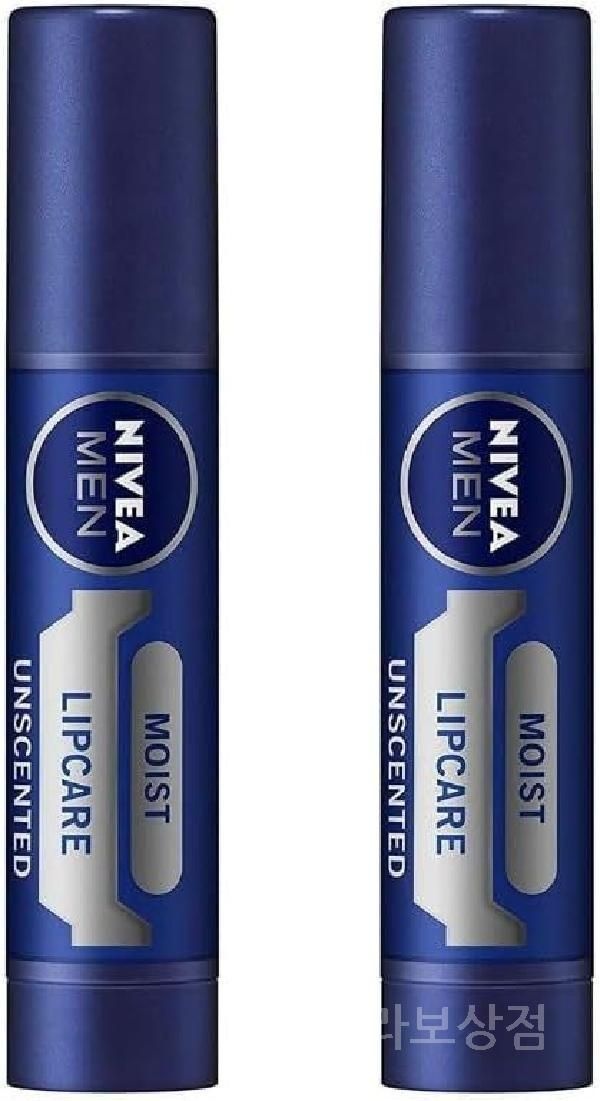 니베아 니베아포맨 맨 립 무향료 3.5g (2개)
