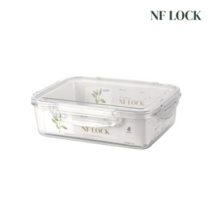 NF LOCK 9호 직사각 트라이탄 밀폐용기(물받이) 3L