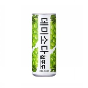 데미소다 청포도 250ml