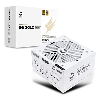 엔티스 EG 1000W 80PLUS골드 풀모듈러 ATX3.1 화이트