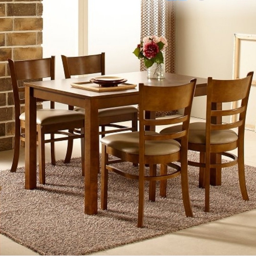 동서가구 WO모던 우드 원목 식탁 1150 (의자4개)