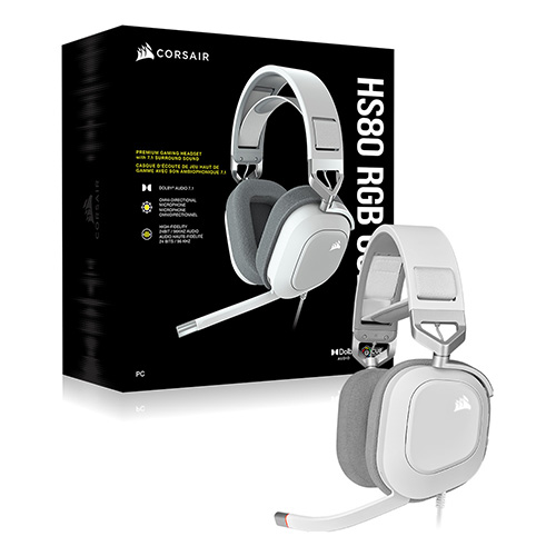 CORSAIR HS80 RGB USB 7.1ä�� ���̹� ����