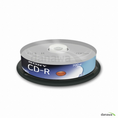 SONY CD-R 700MB 48x 케익 (25장)_이미지