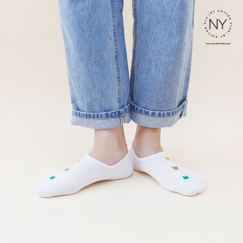 여성 스마일 쁘띠 덧신 CT12