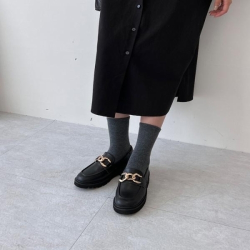 더블디 RJ-r8072여성키높이캐주얼로퍼플랫슈즈_이미지