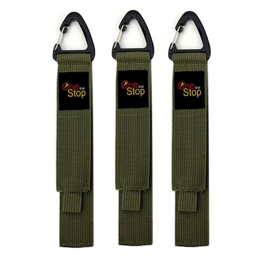 원스탑 캠핑용 벨크로 3p 카키