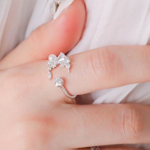 헤스티아 핸드메이드+쇼핑백/Fortuna/ Johanna 925 Silver Ring RR-60231_이미지