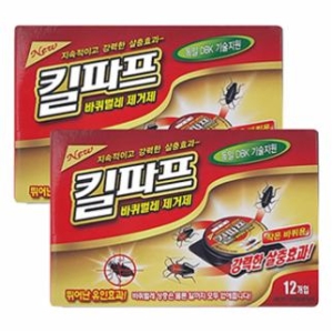 한국디비케이 바퀴벌레 제거제 작은바퀴용 12개입 (2개)_이미지