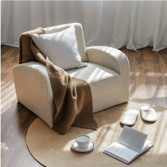 오즈 패브릭 소파 1인용