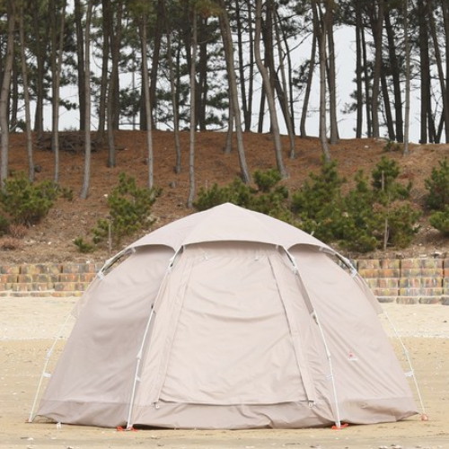 스위스마운틴 헥사돔 원터치 텐트 5인용 탄_이미지