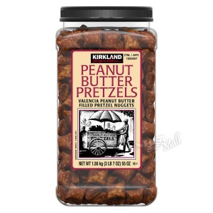 대용량 피넛 버터 프레첼 대용량 프레즐 FILLED PRETZELS PEANUT BUTTER 1.56