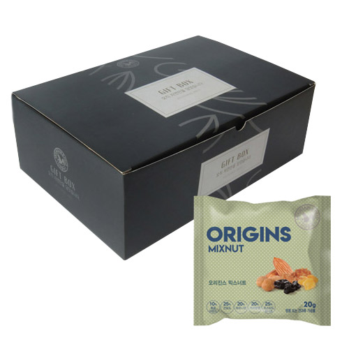 산과들에 오리진스 믹스너트 20g 50개입 선물세트 (1개)