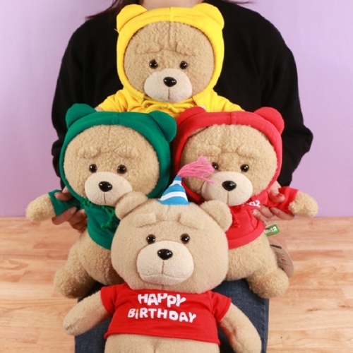 이젠크리에이션 19곰테드 해피버스데이 생일선물 인형 (30cm)_이미지
